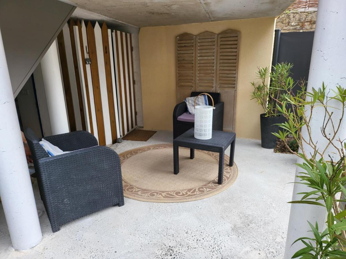 T2 Terrasse De Charme A Rochebonne 400 M Plage 圣马洛 外观 照片